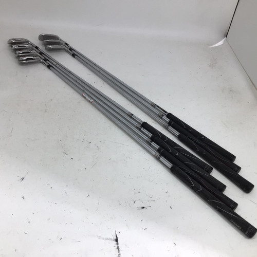 Vist Large View of Product Image Which is Used Taylormade BURNER HT 5-AW/PW R FLEX STEEL Mens Iron Set RH 5I-GW/AW