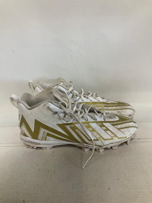 Vist Large View of Product Image Which is Used Adidas Adult FB Cleats White Senior 12
