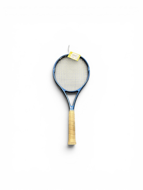 Vist Large View of Product Image Which is Used Wilson 6.5SI Adult Tennis Racquet Royal Blue Unknown