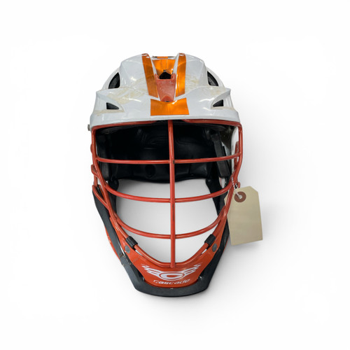 Vist Large View of Product Image Which is Used Cascade S HELMET WHITE Lacrosse Helmet White S/M