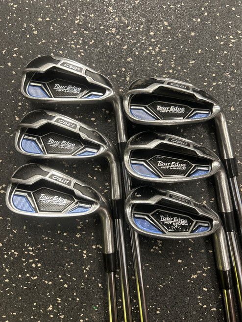 Vist Large View of Product Image Which is Used Tour Edge C521 HOT LAUNCH Mens Iron Set RH 6I-SW