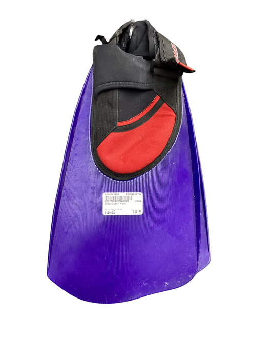 Vist Large View of Product Image Which is Used Neofin Underwater Fins Royal Blue LG