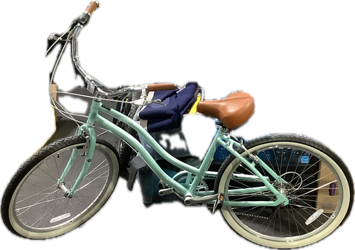 Vist Large View of Product Image Which is Used Retrospec CHATHAM Cruiser Bike Womens Teal 17-18" - MD  Frame
