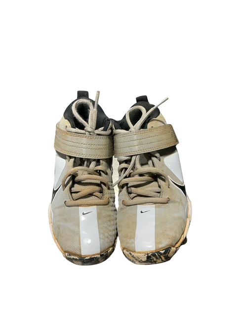 Vist Large View of Product Image Which is Used Nike TROUT CLEATS BB/SB Cleats Grey Junior 01