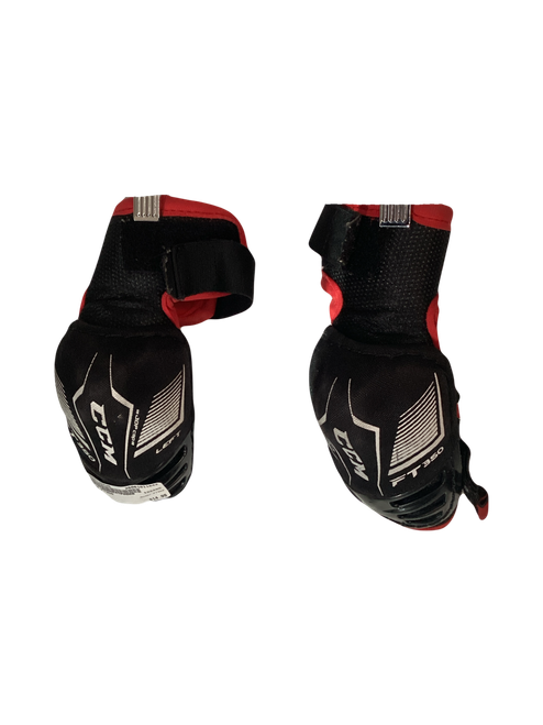 Vist Large View of Product Image Which is Used CCM FT350 Junior Elbow Pads MD