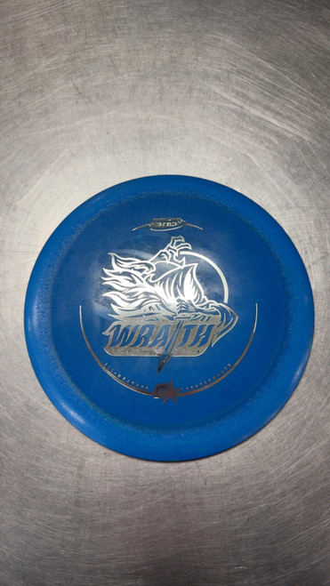 Vist Large View of Product Image Which is Used Innova WRAITH Disc Golf Driver Royal Blue