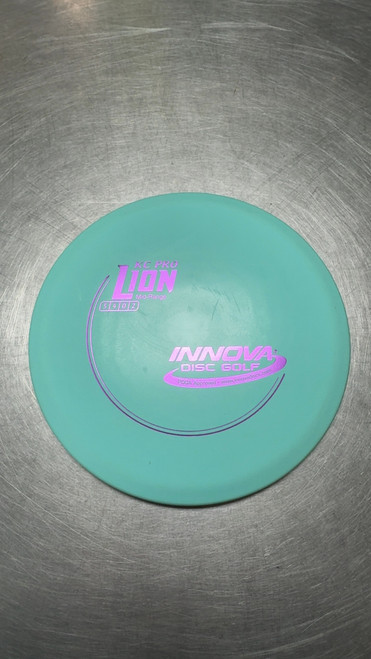 Vist Large View of Product Image Which is Used Innova LION Disc Golf Mid Range Royal Blue