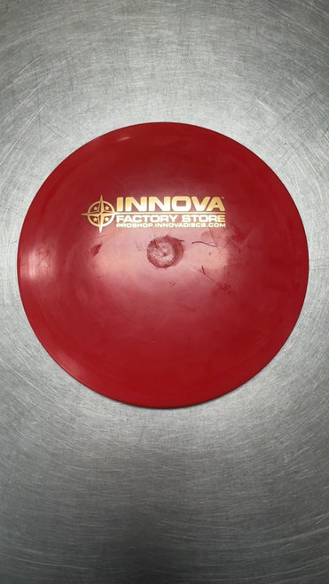 Vist Large View of Product Image Which is Used Innova CHEETAH Disc Golf Mid Range Red