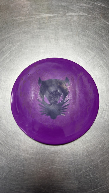 Vist Large View of Product Image Which is Used Innova RAT Disc Golf Mid Range Purple