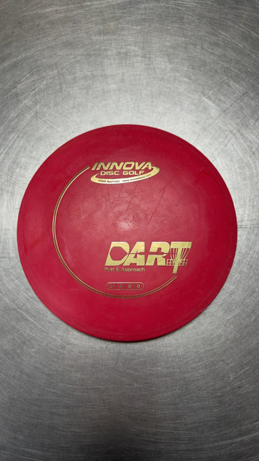 Vist Large View of Product Image Which is Used Innova DART Disc Golf Putter Red