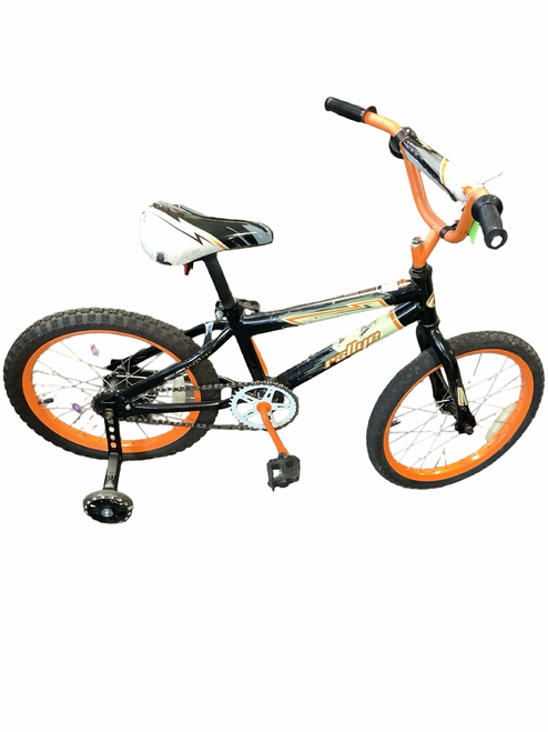 Vist Large View of Product Image Which is Used Rallye RACING SERIES BMX Bike Boys Black 18"
