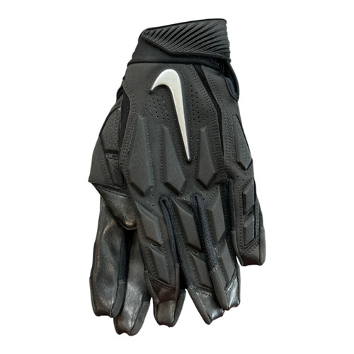 Vist Large View of Product Image Which is Used Nike D-TACK FOOTBALL GLOVES ADULT MD FB Gloves Black MD