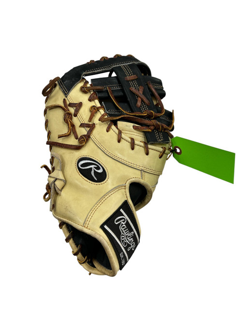 Vist Large View of Product Image Which is Used Rawlings PRORDCT-10C LHT 1ST BB/SB First Base LH Throw Black And Natural 13"