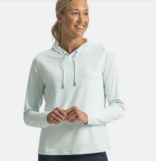 Vist Large View of Product Image Which is Salesman Sample Footjoy Womens Golf Tempo Hoodie - SMALL - Never Worn!!