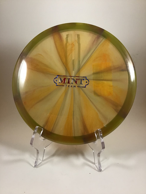 Vist Large View of Product Image Which is New MINT SUBLIME MUSTANG Disc Golf Mid Range Brown