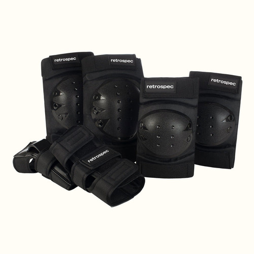 Vist Large View of Product Image Which is New ADULT PAD SET BLACK
