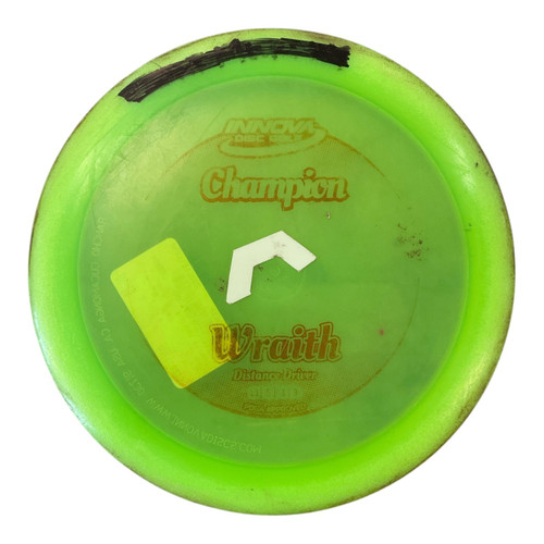 Vist Large View of Product Image Which is Used Innova WRAITH Disc Golf Driver Green 170g