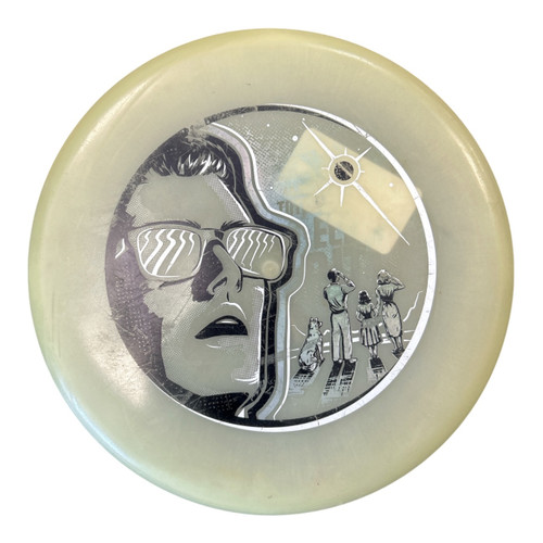 Vist Large View of Product Image Which is Used Streamline PITCH Disc Golf Putter White 159g