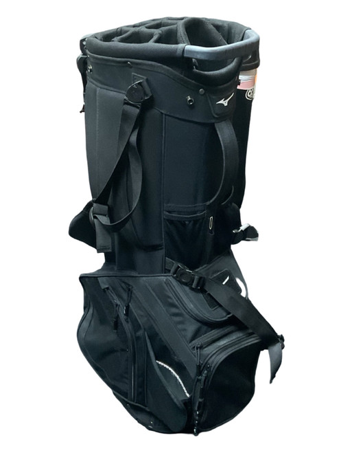 Vist Large View of Product Image Which is Used Mizuno BR-DX Mens Stand Bag Black