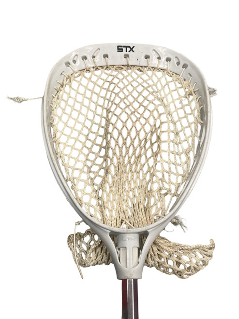 Vist Large View of Product Image Which is Used STX GOALIE STICK Jr Def/LSM Complete Stick White