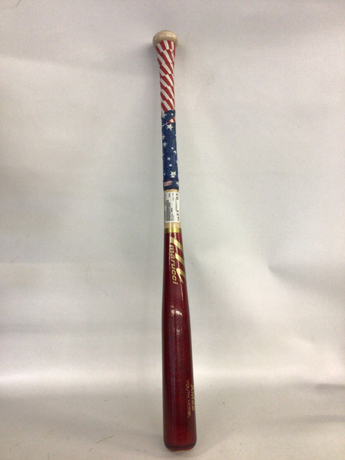 Vist Large View of Product Image Which is Used Marucci AM22 BB/SB Wood Bat 30"