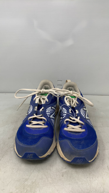 Vist Large View of Product Image Which is Used New Balance Soccer Turf Shoes Royal Blue Senior 9.5