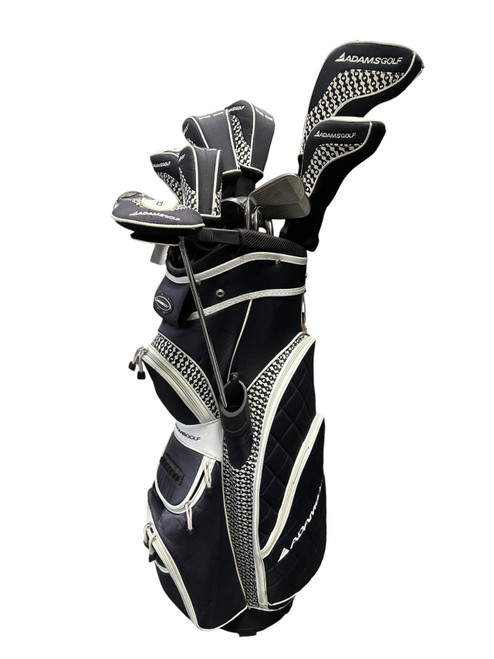 Vist Large View of Product Image Which is Used Adams Golf IDEA A12 OS Womens Package Set RH Black 14 Piece