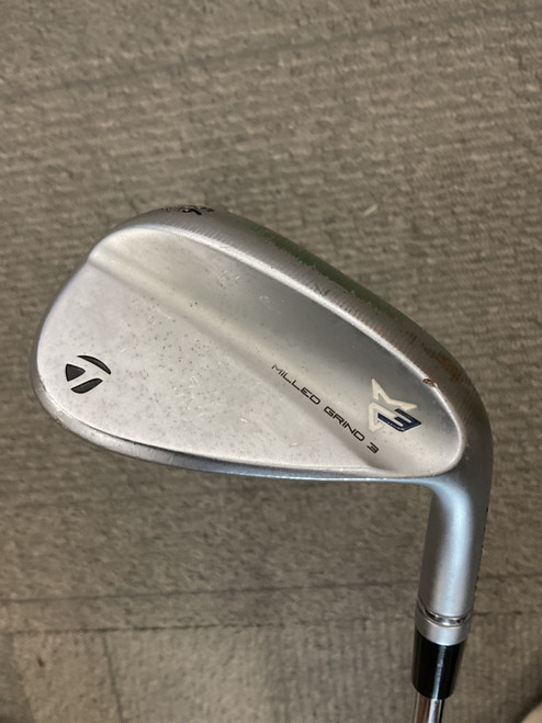 Vist Large View of Product Image Which is Used Taylormade MG 3 MILLED GRIND 3 Golf Wedge Mens RH 56 Degree