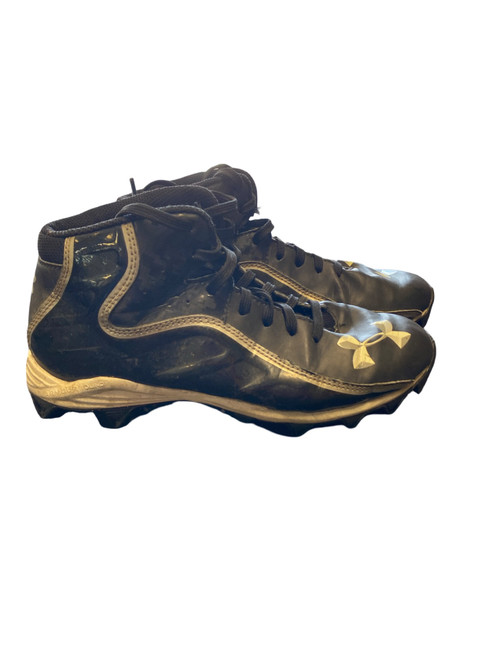 Vist Large View of Product Image Which is Used Under Armour BASEBALL BB/SB Cleats Red Junior 04.5