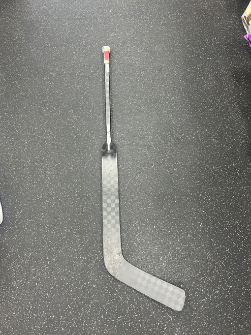 Vist Large View of Product Image Which is Used ALL BLACK GOALIE STICK Senior Goalie Stick 25"
