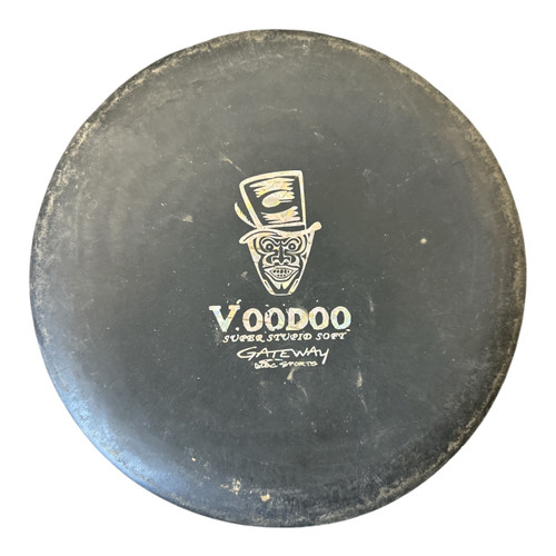 Vist Large View of Product Image Which is Used Gateway SUPER STUPID SOFT VOODOO Disc Golf Putter Black 166g