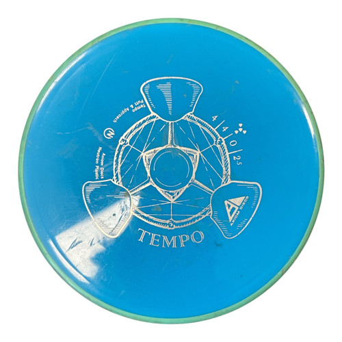 Vist Large View of Product Image Which is Used Axiom NEUTRON TEMPO Disc Golf Mid Range Royal Blue 172g