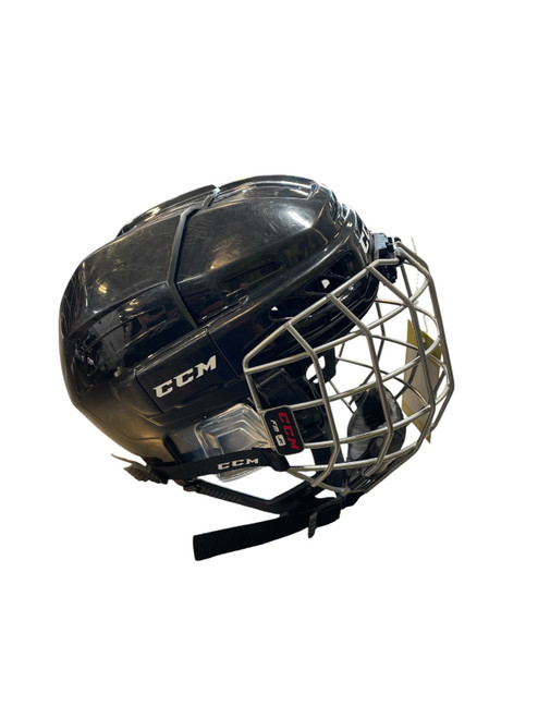 Vist Large View of Product Image Which is Used CCM FLDS Helmet Cage Combo Black One Size
