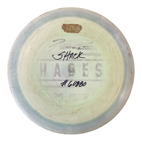 Vist Large View of Product Image Which is Used Discraft HADES Disc Golf Driver Green 173g