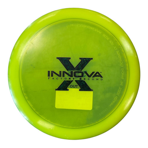 Vist Large View of Product Image Which is Used Innova BEAST Disc Golf Driver Green