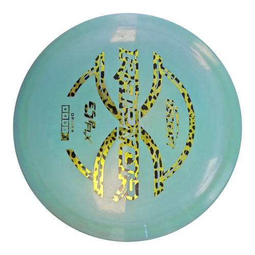 Vist Large View of Product Image Which is Used Discraft RAPTOR Disc Golf Driver Teal 167g