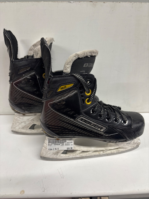 Vist Large View of Product Image Which is Used Bauer SUPREME 160 Junior Hockey Skate Junior 01.5