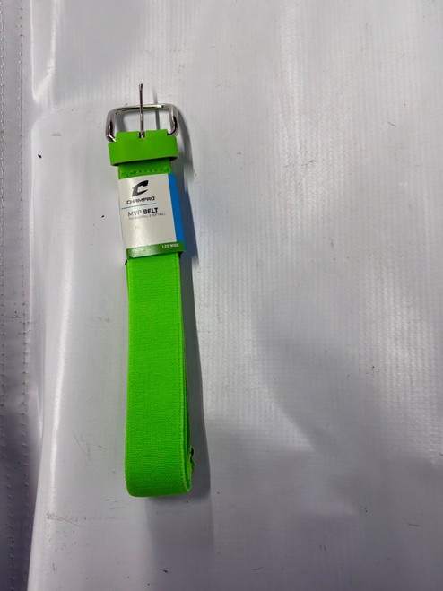 Vist Large View of Product Image Which is New MVP Belt Neon Green Youth
