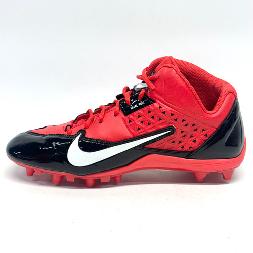 Vist Large View of Product Image Which is Used Nike ALPHA STRIKE Adult FB Cleats Red And Black Senior 11