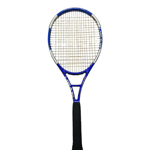 Vist Large View of Product Image Which is Used Head Racquet HEAT LIQUIDMETAL Adult Tennis Racquet Royal Blue Unknown