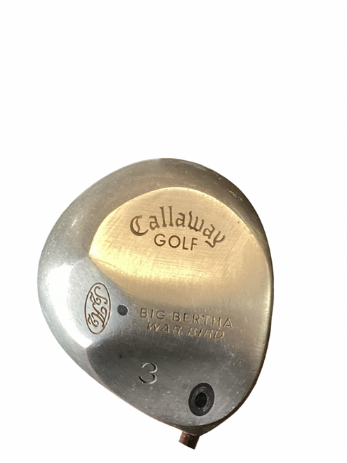 Vist Large View of Product Image Which is Used Callaway BIG BERTHA WARBIRD Mens Fairway Wood RH 3 Wood