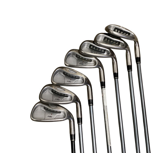 Vist Large View of Product Image Which is Used Taylormade RAC OS Mens Iron Set RH 5I-SW