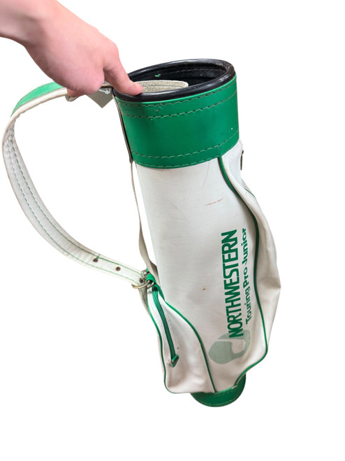 Vist Large View of Product Image Which is Used Northwestern SUNDAY STYLE BAG Mens Cart Bag White