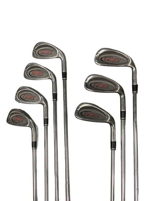 Vist Large View of Product Image Which is Used Powerbilt TPX Mens Iron Set RH 3I-PW
