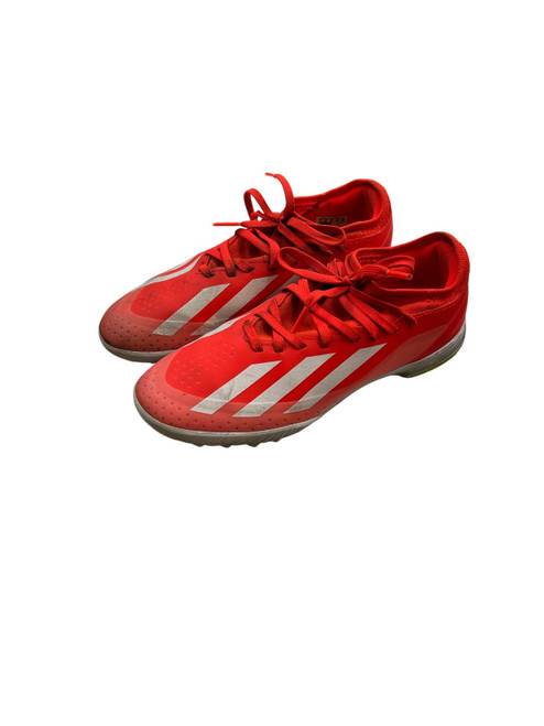 Vist Large View of Product Image Which is Used Adidas Soccer Turf Shoes Orange Junior 04