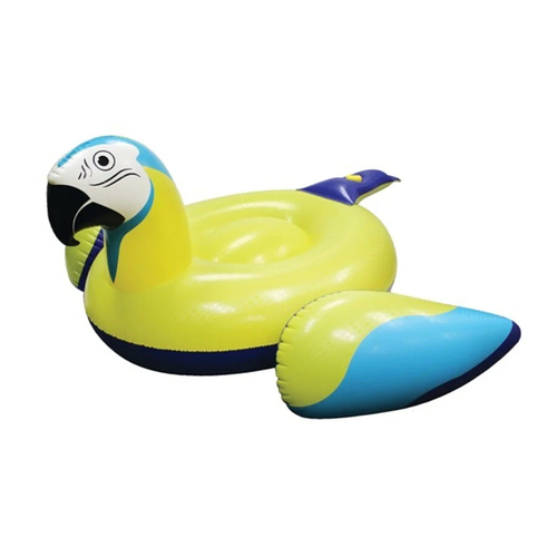 New Margaritaville Parrot Head Pool Float- Yellow 11709-OBR2183246