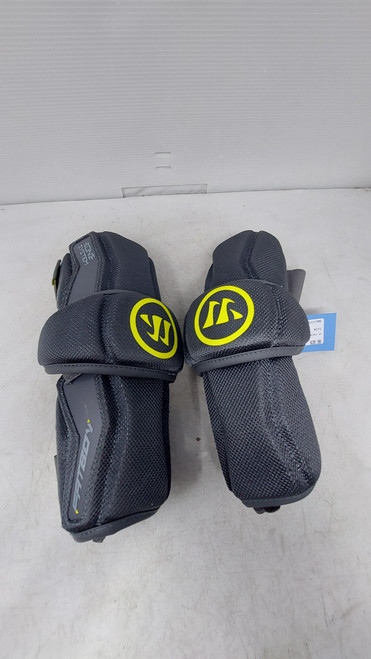 Vist Large View of Product Image Which is Used Warrior FATBOY EP Lacrosse Arm Pads/Guards Grey LG