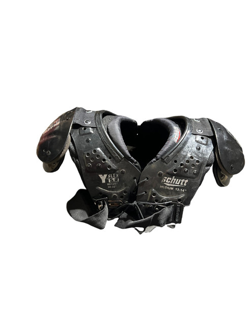 Vist Large View of Product Image Which is Used Schutt PADS FB Shoulder Pads Black MD