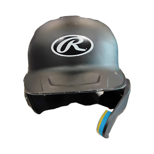 Vist Large View of Product Image Which is Used Rawlings MACH Batting Helmet No Mask Black LG