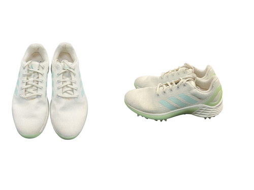 Vist Large View of Product Image Which is Used Adidas LIGHTSTRIKE Womens Golf Shoes White Senior 7